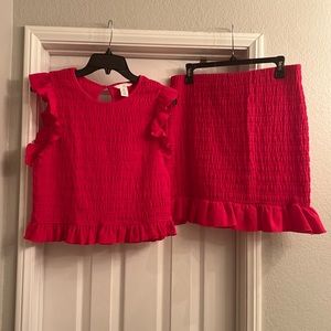 H & M 2 piece set